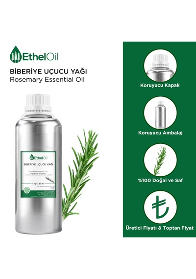 Etheloil Biberiye Uçucu Yağı 1 KG