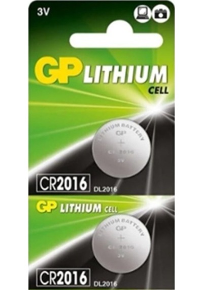 Gp Lithium Para Pil Cr 2016 - 4 Adet