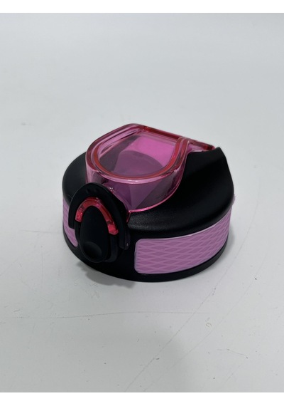 Otomatik Pipetli Su Matarası Yedek Kapağı 65mm Pembe Çok Renkli