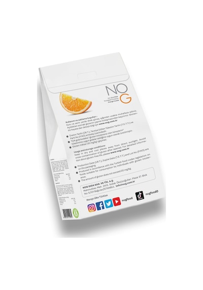 Nog Gıda Glutensiz Portakallı Kurabiye 100 G