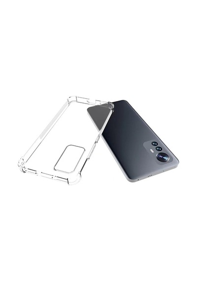 Xiaomi Mi 12 Lite Kılıf Şeffaf Nitro Anti Shock Kapak
