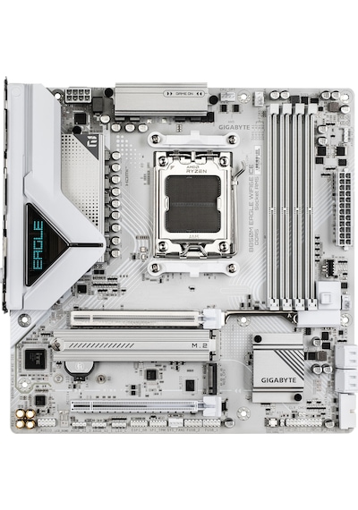 Gigabyte B850m Eagle Wıfı6e Ice Am5 Ddr5 8200mhz Oc Matx Gaming Aaaa11gıg0049