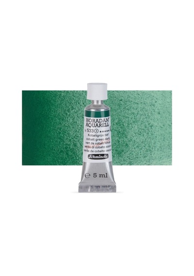 Schmincke : Horadam Aquarelle Tüp Sulu Boya : Cobalt Green Dark 5 Ml