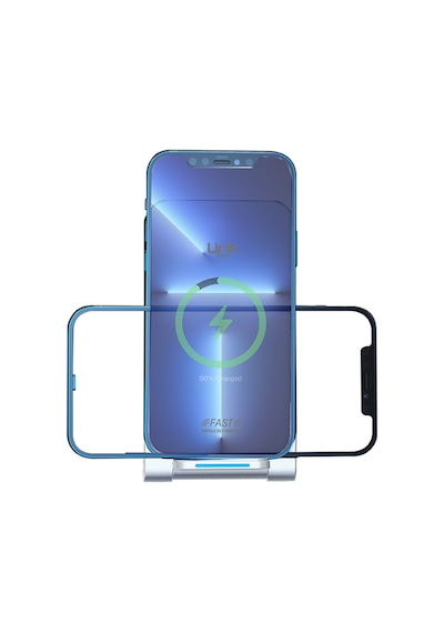 LinkTech W515 15W Katlanabilir Kablosuz Şarj Standı Beyaz