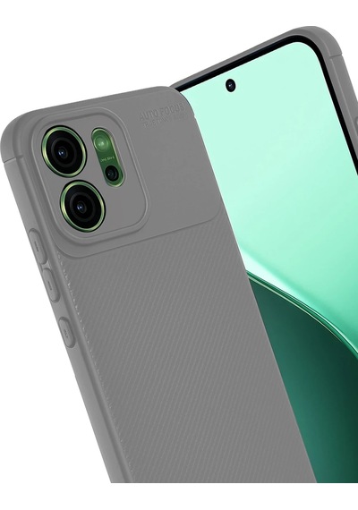 Uryport Oppo Reno 14f Auto Focus Karbon Kapak - Gri