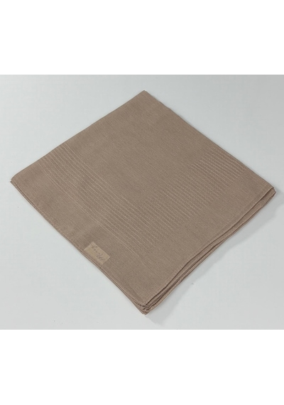 Miray Pano Pamuk Eşarp - 95 X 95 - 0622 Latte