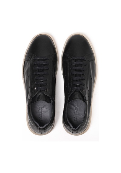Black Bambi Sneaker Günlük Erkek Ka-26y-c27603 John May Formal Siyah