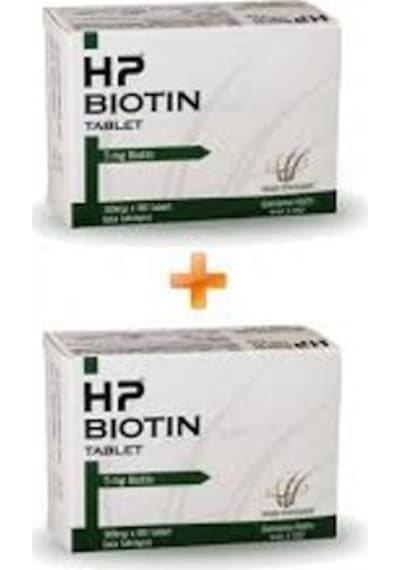 Hp Biotin 5 Mg 120 Tablet 2 Adet S.K.T 04 2023