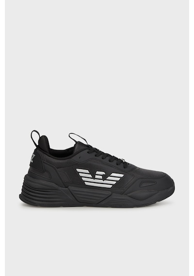 Ea7 Unisex Ayakkabı X8x221 Xk437 M826 Siyah-gümüş Siyah-gümüş