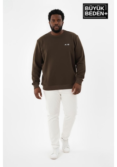 Süperlife Erkek Büyük Beden Ar Baskılı Yaka Kollar Etek Ribana Bisilet Yaka İnce Sweatshirt Spr26bsw956-1 Haki Süperlife Erkek Büyük Beden Ar Baskılı Yaka Kollar Etek Ribana Bisilet Yaka İnce Sweatshirt Spr26bsw956-1 Haki