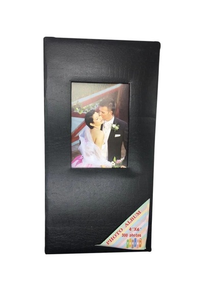 Premium Torima Fotoğraf Albümü 300'lük 4x6 10x15 Albüm Siyah Ani Defteri Kağıt Saklama