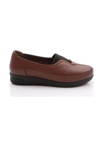 Dgn 1002 Kadın Comfort Ayakkabi Taba