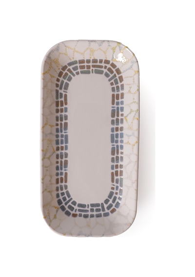 Keramika Professional Mosaica Pergamon Kayık Tabak 28 Cm 2 Adet 22825 Çok Renkli