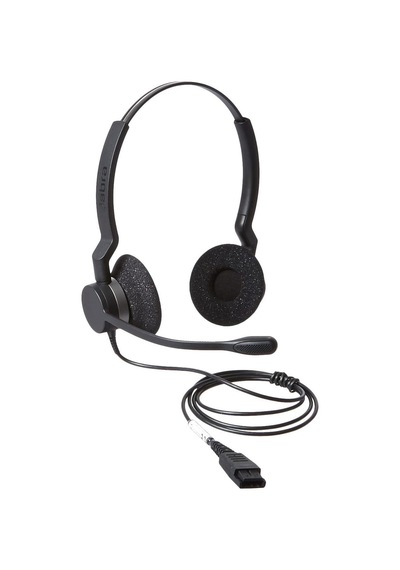 Jabra Bız 2300 Duo Qd Kablolu Kulak Üstü Kulaklık