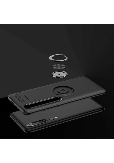Xiaomi Mi 10 Kılıf Zore Ravel Silikon Kapak Mavi
