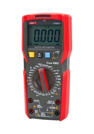 Unı-t Ut 89xd Dijital Multimetre True Rms 1000v Ac/dc 20a Ac/dc
