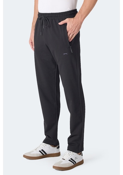 Slazenger Imprınt I Erkek Siyah Eşofman Altı Siyah