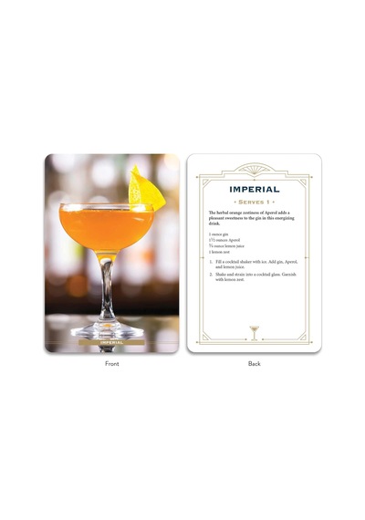 Gin Cocktail Cards A Z: The Ultimate Drink Recipe Dictionary Deck
