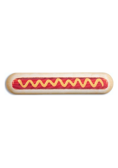 Mustard Hot Dog Silikon Klavye Desteği