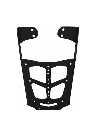 Gp Kompozit Bajaj Pulsar Ns 200 2011-2024 Uyumlu Arka Çanta Demiri Siyah Çok Renkli