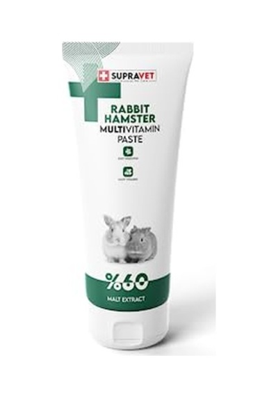 Supravet Tavşan, Hamster, Ginepig, Kemirgen Multivitamin Malt Paste 100gr