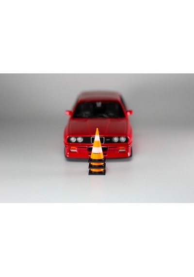 1/24 Ölçek Diorama Trafik Dubası, Trafik Konisi, Garaj Diorama Aksesuarı, Diorama Aksesuar 10 Adet