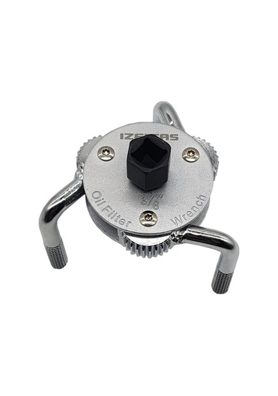 İzeltaş Çift Yönlü Üç Ayak Yağ Filtre Sökeceği 3/8'' ve 1/2'' Sok