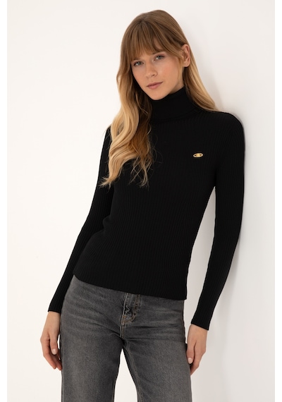 U.s. Polo Assn. Kadın Siyah Kazak /triko 50314756-vr046 Sıyah