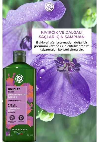 Doğal Bukleleri Canlandıran Ve Saçı Yumuşatan Besleyici Şampuan 300ml