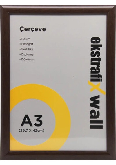 Ekstrafix Çerçeve A4 22 Li Gümüş Fix-çg02