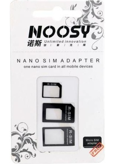 Nano Noosy Ve Micro Sim Kart Adaptörü