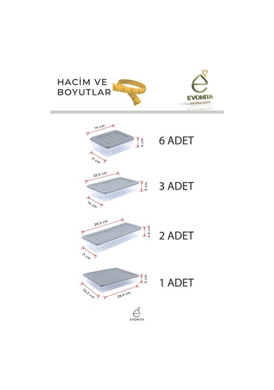 12 Parça Saklama Kabı Seti Kapaklı Plastik Buzdolabı Düzenleyici Mikrodalga Uyumlu Set Şeffaf
