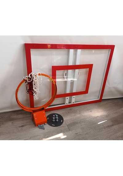 Mia Basketbol Panya Seti 90 120 8 Mm Solid Polikarbon 45 Cm Yaylı Çember
