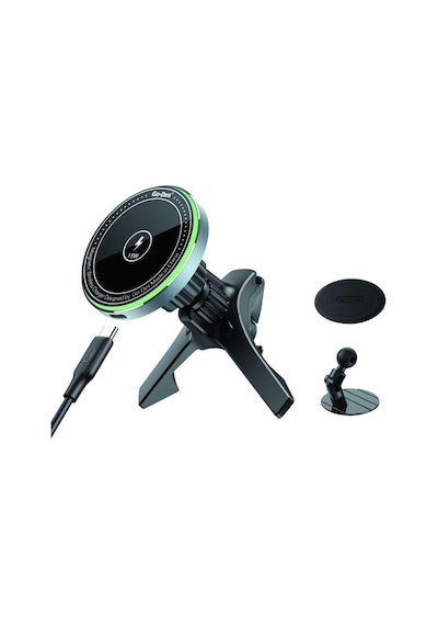 Go Des GD-WL289 Magnetik Wireless Kablosuz Şarjlı 2 in 1 Araç İçi Telefon Tutucu - ZORE-263616