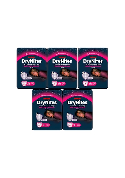 Drynites Emici Gece/külot Bez Kız 13+ Yaş 48-60kg Xl 100adet XL 5'li