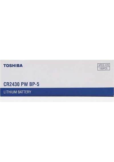 Toshiba Cr 2430 Lithium 5'li Pil 4247