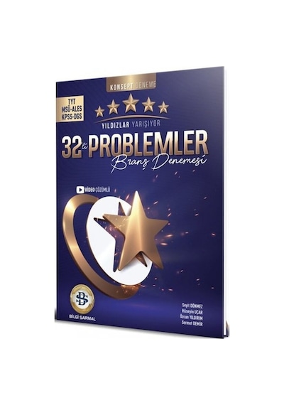 2025 Bilgi Sarmal Tyt Msü Ales Kpss Dgs Problemler Yıldızlar Yarışıyor 32 Li Branş Denemesi