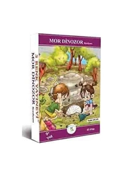 4.Sınıflar İçin Mor Dinozor Kıvılcım Serisi Seti-10 Kitap Takım - Aygün Aslan - 5 Renk Yayınları