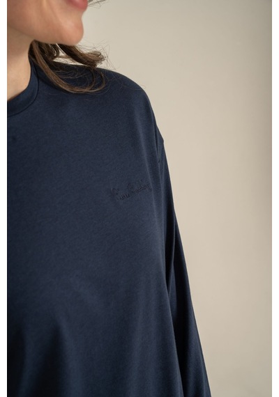 Pierre Cardin Kadın Lacivert Uzun Kol Pijama Takım Pc9304-s-v2 Pc9304-s-v2