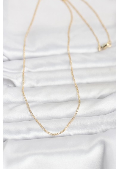 Cm 14k Gold Renk 60 Cm Zincirli Kadın Kolye - Lisinya Çok Renkli 19897095