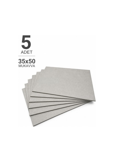 5 Adet 35x50 Mukavva