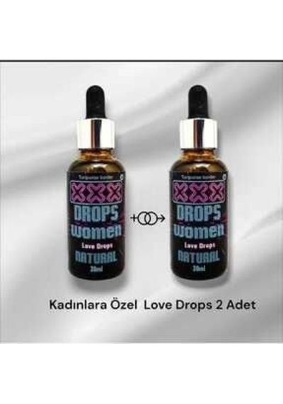 3x Kadınlara Özel Aşk Arttırıcı Love Drops Women 30 Ml X 2 Adet
