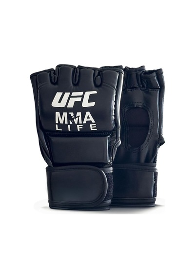 Hsport Ufc Mma Eldiveni Suni Deri Kesik Parmak Tasarımı Velcro Bilek Desteği Kafes Dövüşü Ve İdman Xlarge Açık Mavi