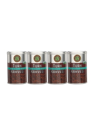 4'lü Orta Kavrulmuş Türk Kahvesi 250g Diğer