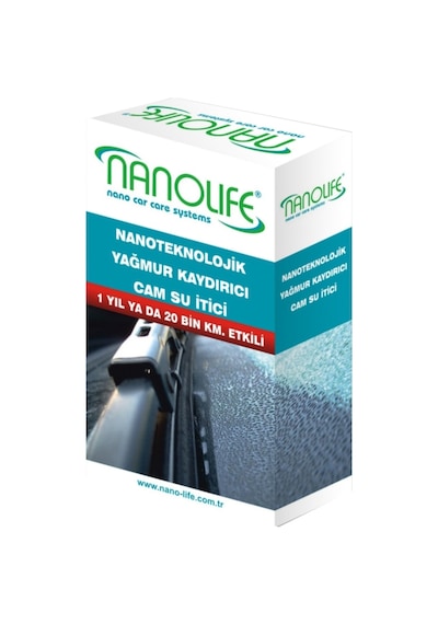 Nanolife Yağmur Kaydırıcı 1 Yıl ya da  20000 KM Etkili Cam Su İtici