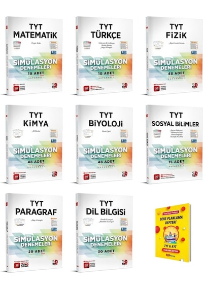 Tyt Tüm Dersler 8li Deneme Seti