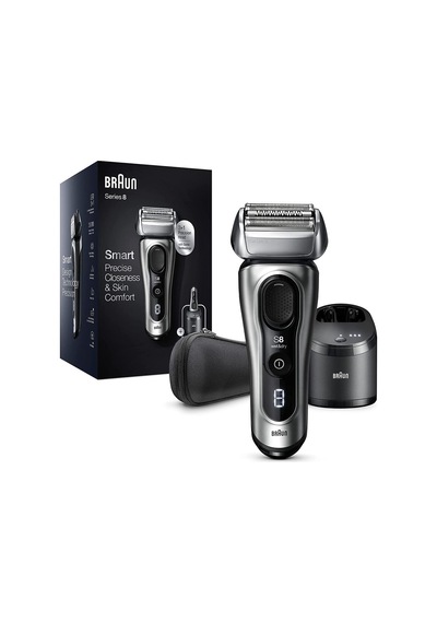 Braun Series 8 Islak Ve Kuru Tıraş Makinesi, 5'i 1 Arada Smartcare Cen Ve Seyahat Çantası 8467cc İle