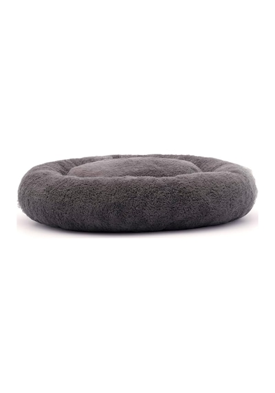Tr Large Model 65 Cm Puffy Kedi Köpek Yatağı Antrasit
