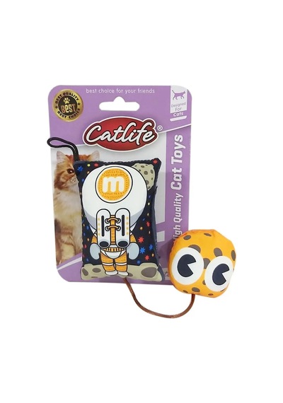 Catlife Hışırtılı Kedi Oyuncağı 9 Cm