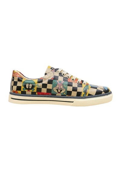 Kadın Vegan Deri Çok Renkli Sneakers - Warner Bros You-re-despicable Tasarım